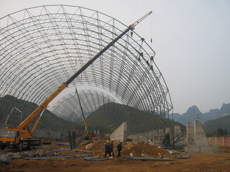 顺义电厂网架煤棚