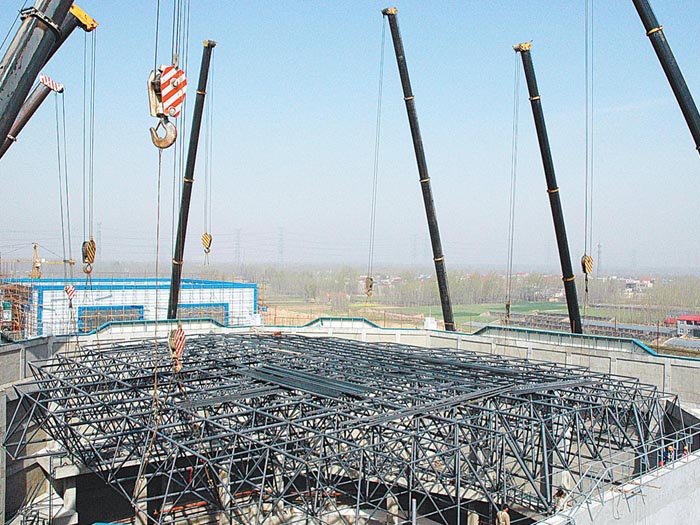 顺义网架高空滑移法